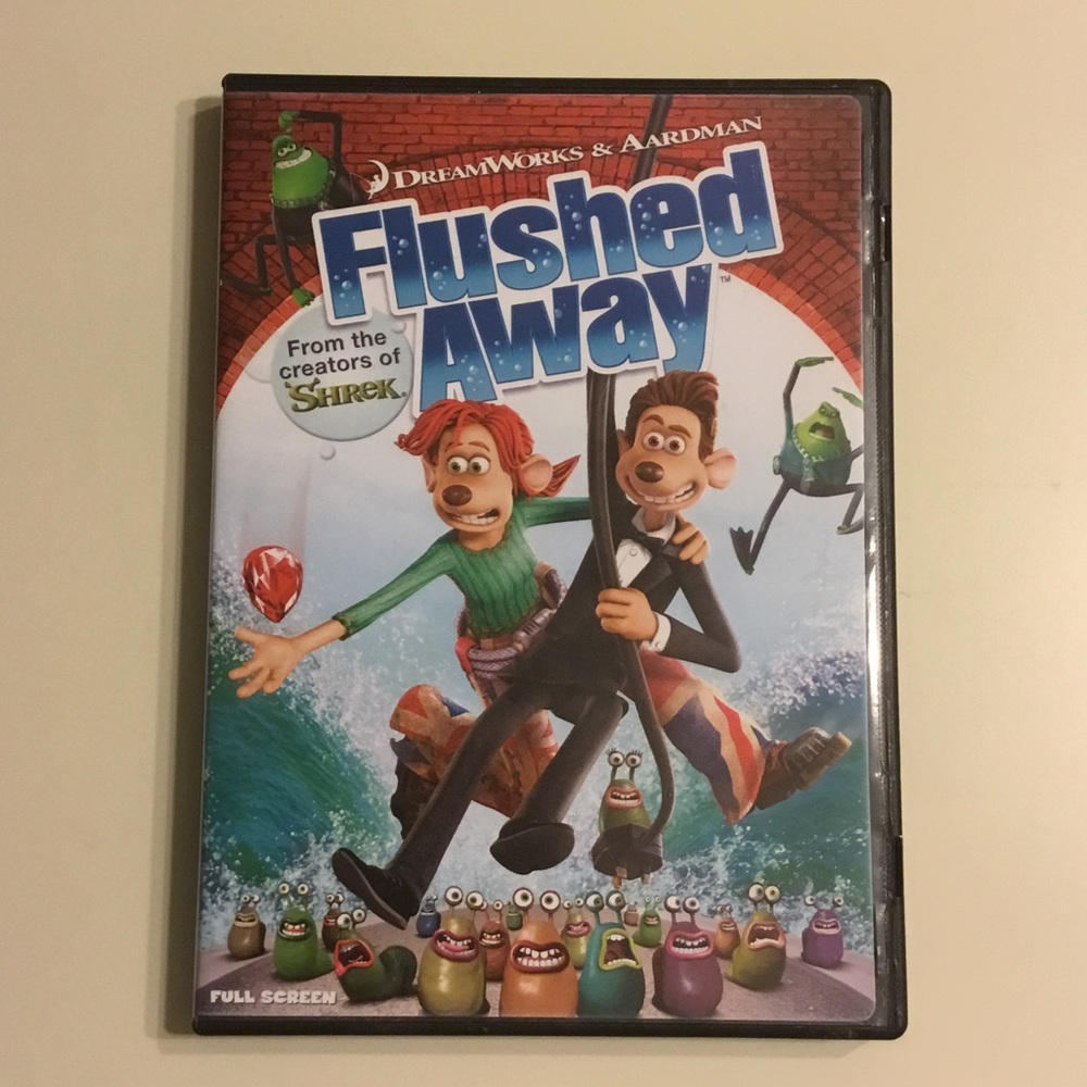 Dreamworks Flushed Away DVD - Multicolor